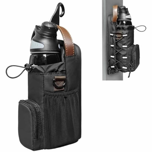 Portable Waterproof Gym Water Bottle Hanging Bag